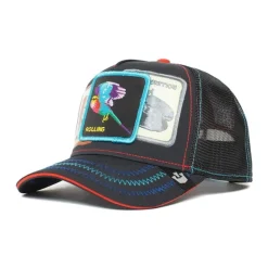 Animal Farm Trucker Cap Czarny Unisex