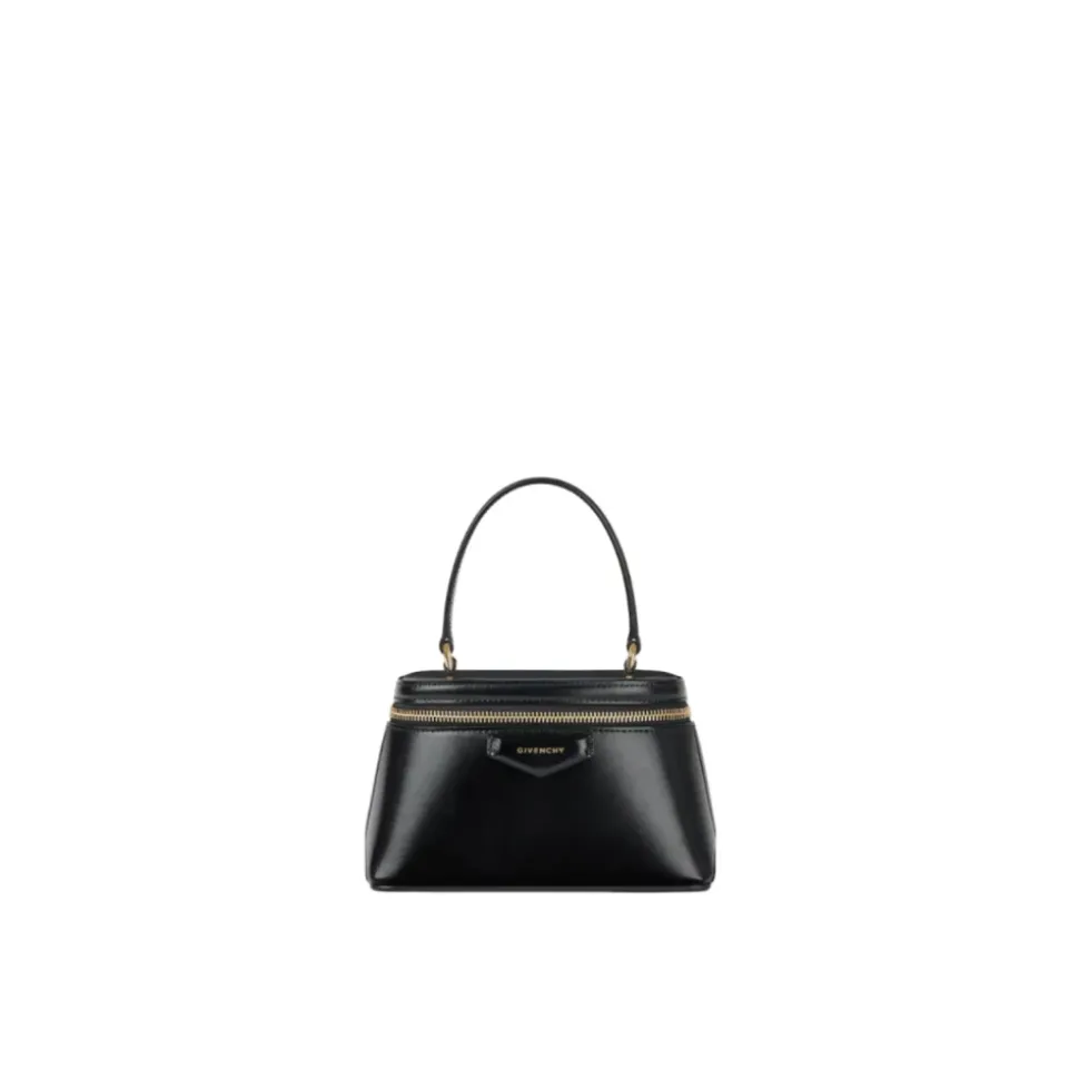 Antigona Vanity Bag ze skóry Box ze złotym łańcuszkiem