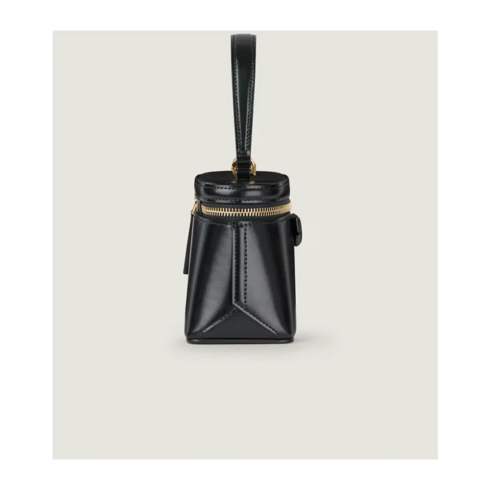 Antigona Vanity Bag ze skóry Box ze złotym łańcuszkiem
