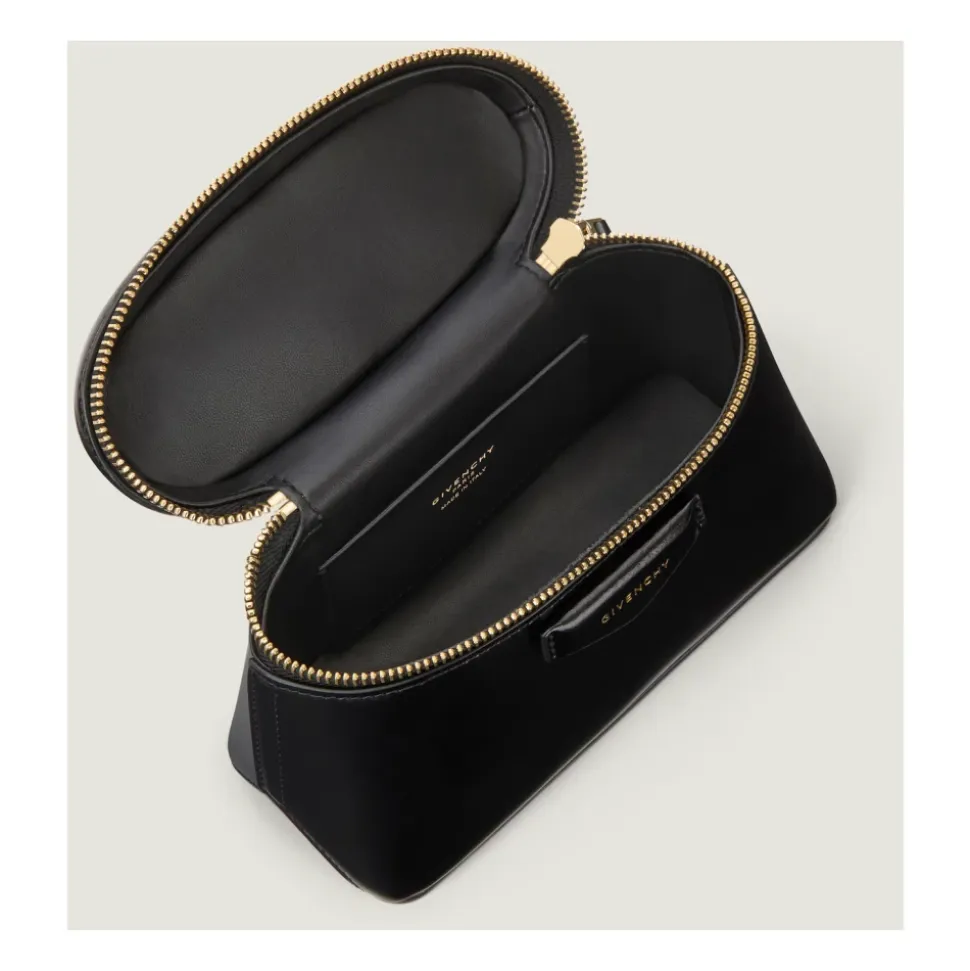 Antigona Vanity Bag ze skóry Box ze złotym łańcuszkiem
