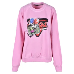Bawełniana Bluza - Model Felpa
