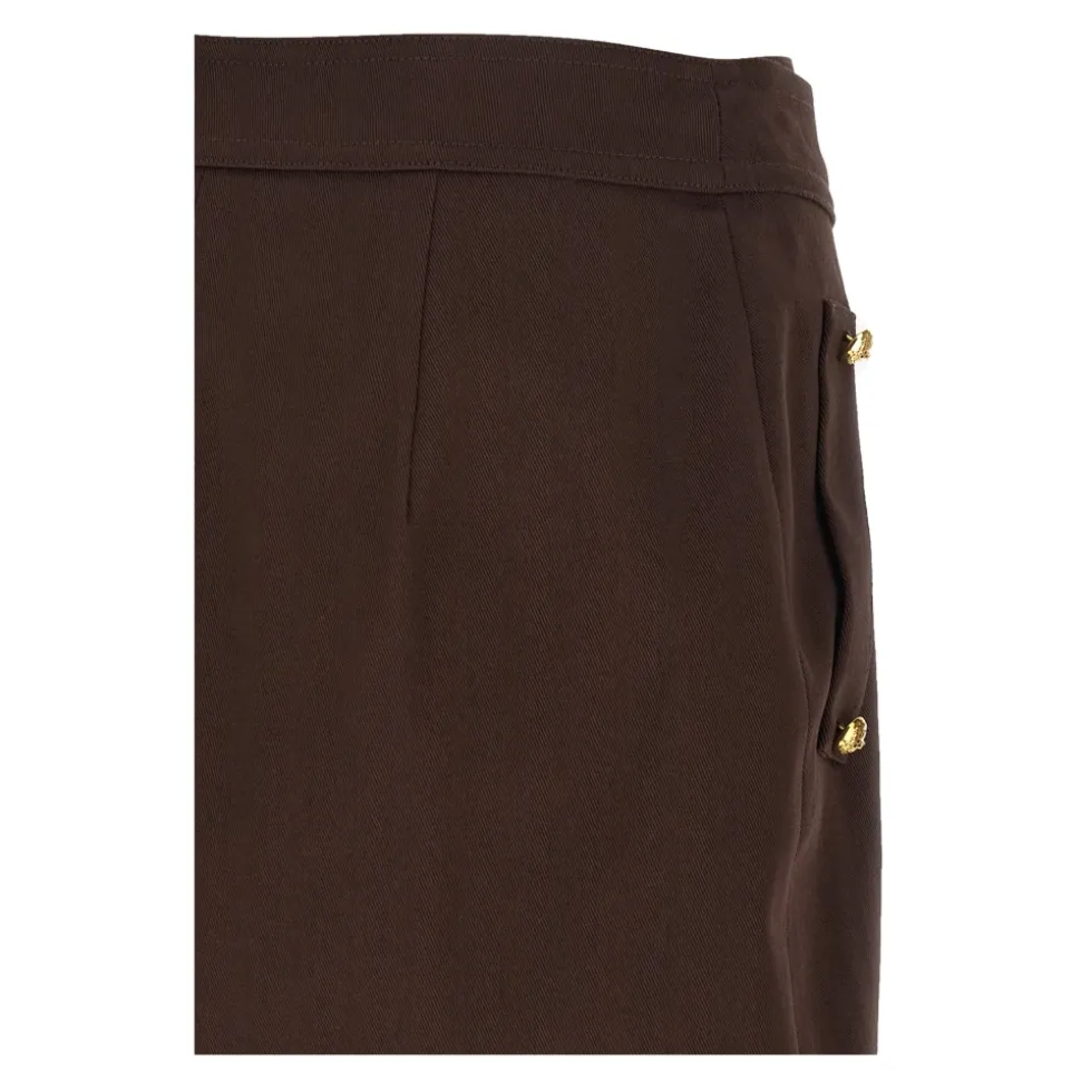 Bawełniana Mini Spódniczka Gabardine