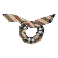 Bawełniana Scrunchie w Kratkę