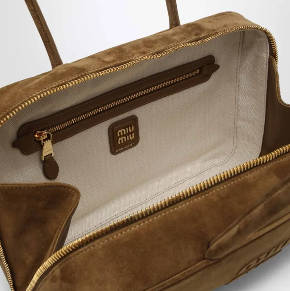 Beau Suede Handbag