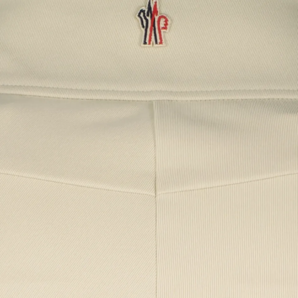 Beżowe Spodnie Narciarskie Slim Fit