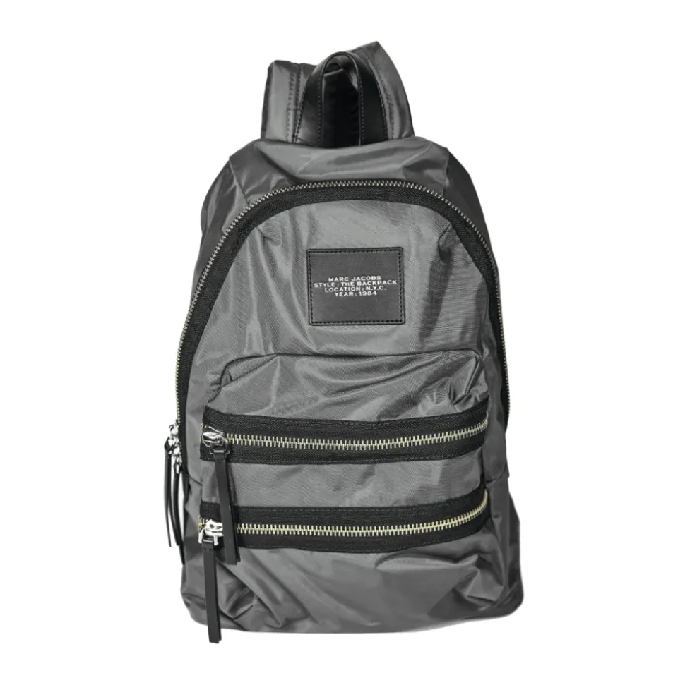 Biker Nylon Large Backpack