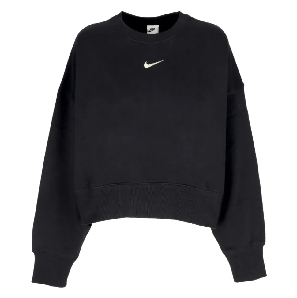 Bluza Cropped z Okrągłym Dekoltem Phoenix Fleece