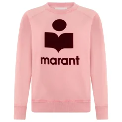 Bluza dresowa z mieszanki bawełny z logo