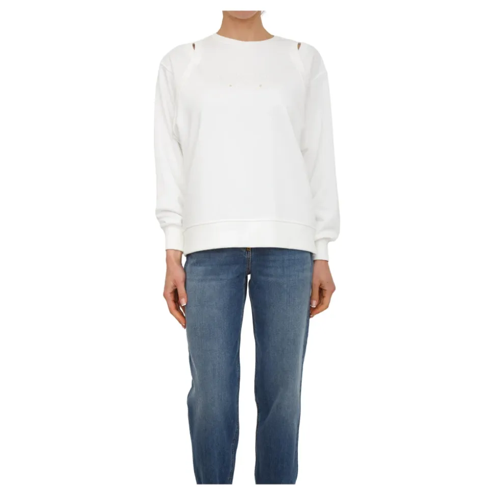 Bluza dresowa z wycięciami