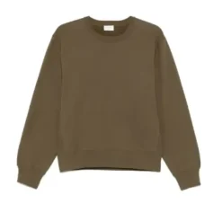 Bluza w kolorze oliwkowej zieleni z haftem