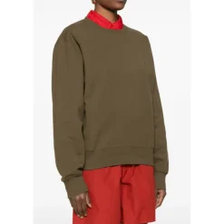 Bluza w kolorze oliwkowej zieleni z haftem
