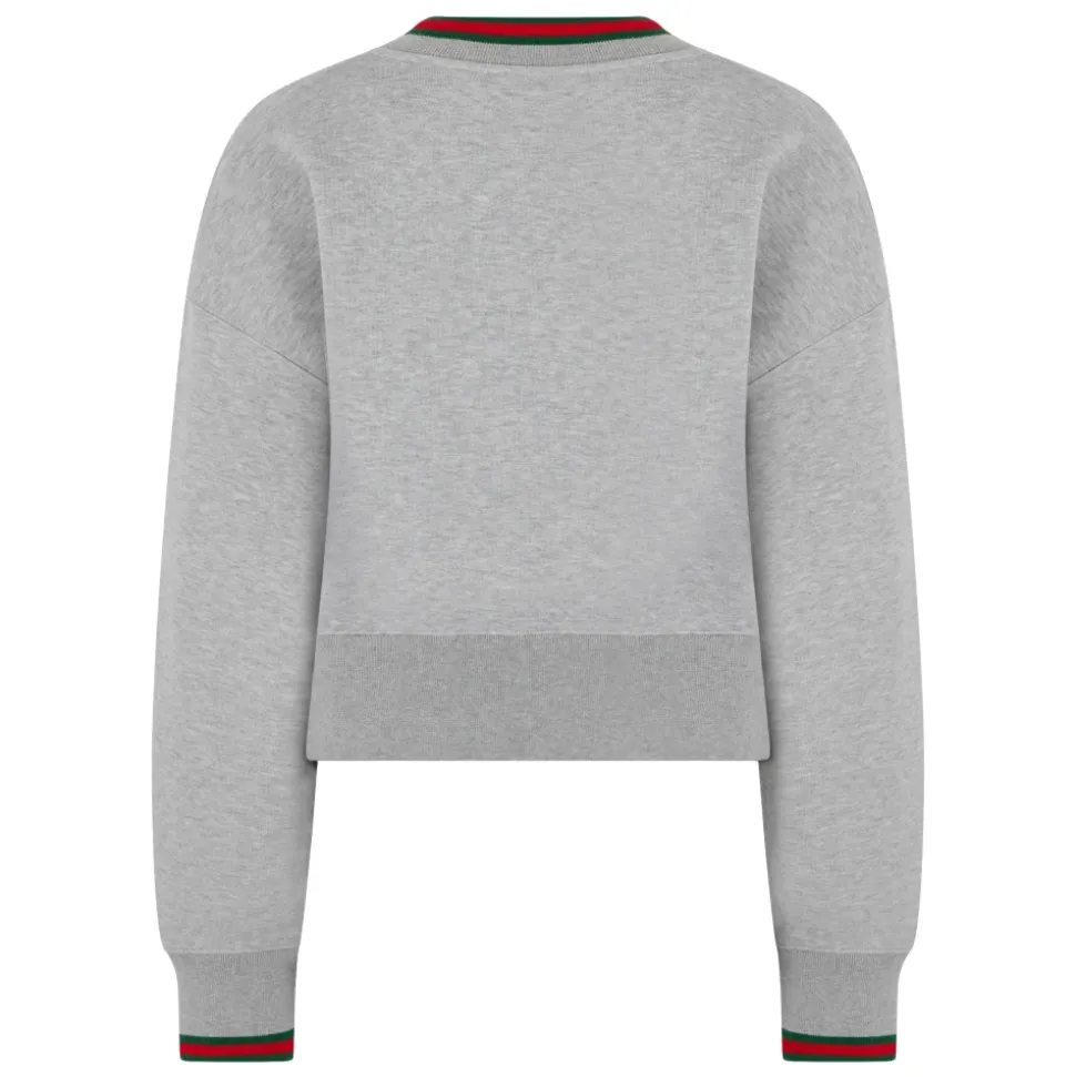 Bluza z dżerseju bawełnianego z taśmą Web