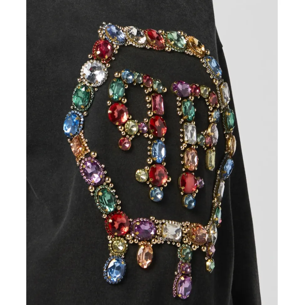 Bluza z odkrytymi plecami Hexagon Stones