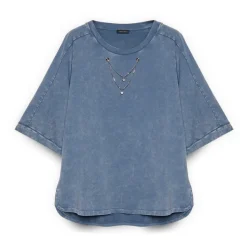 Bluza z ozdobnymi łańcuszkami