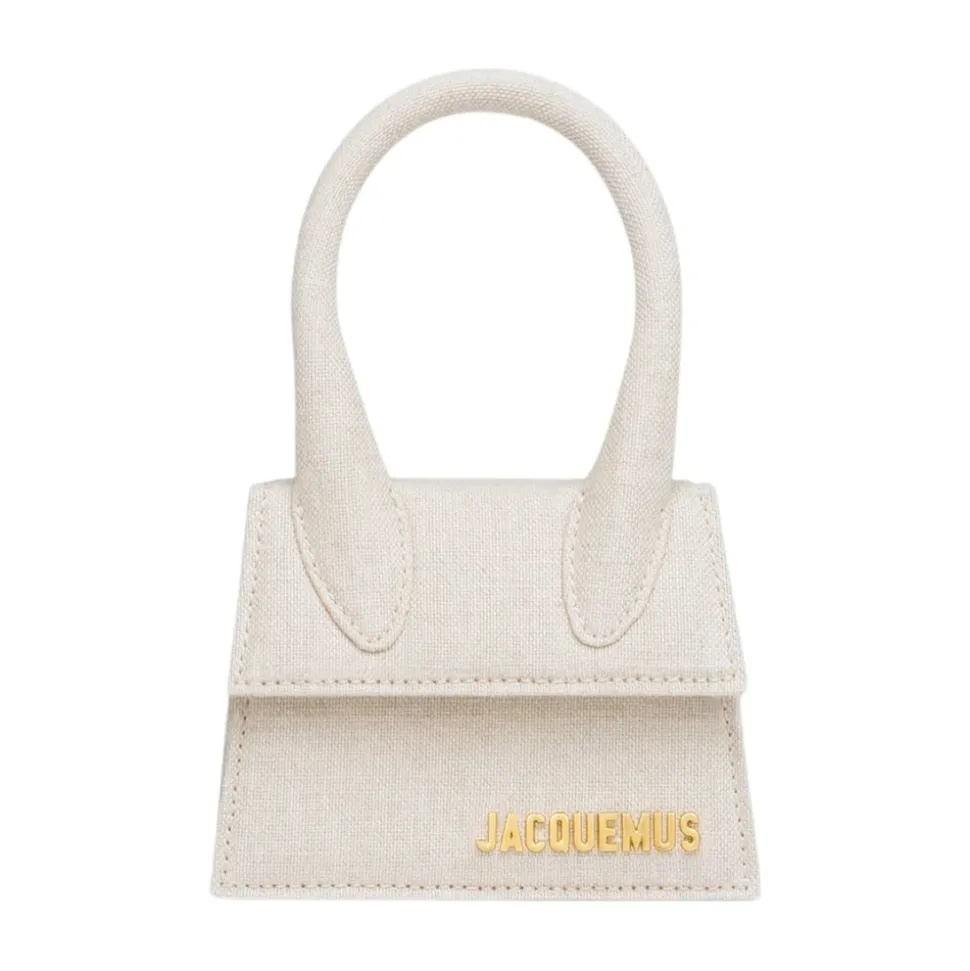 Borsa mini in pelle con logo