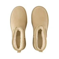 Botki Classic Ultra Mini Platform Sand