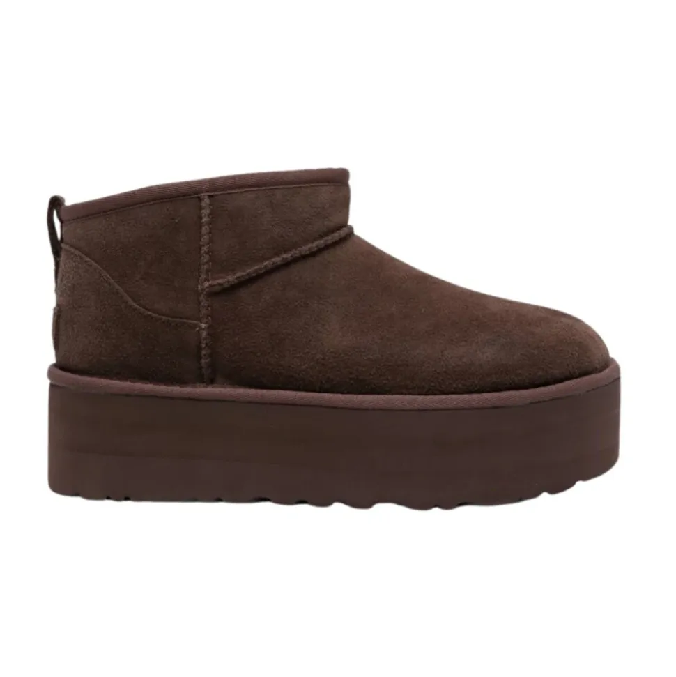 Botki Classic Ultra Mini Platform Burnt Cedar
