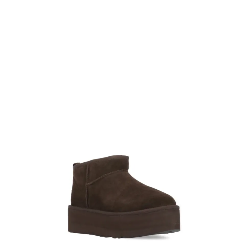 Botki Classic Ultra Mini Platform Burnt Cedar
