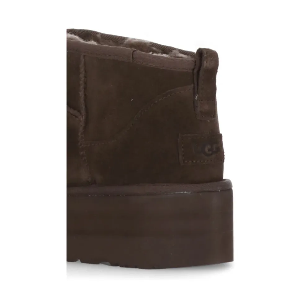 Botki Classic Ultra Mini Platform Burnt Cedar
