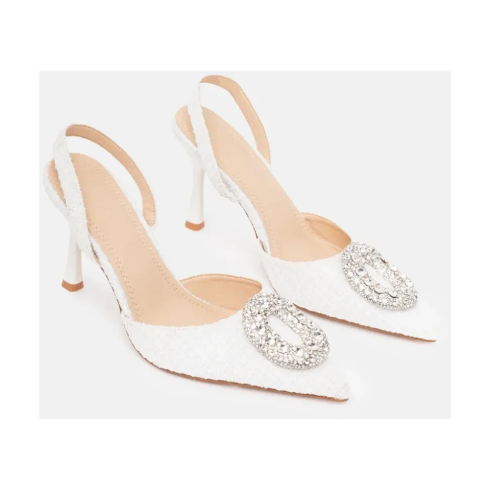 Bouclé Slingback