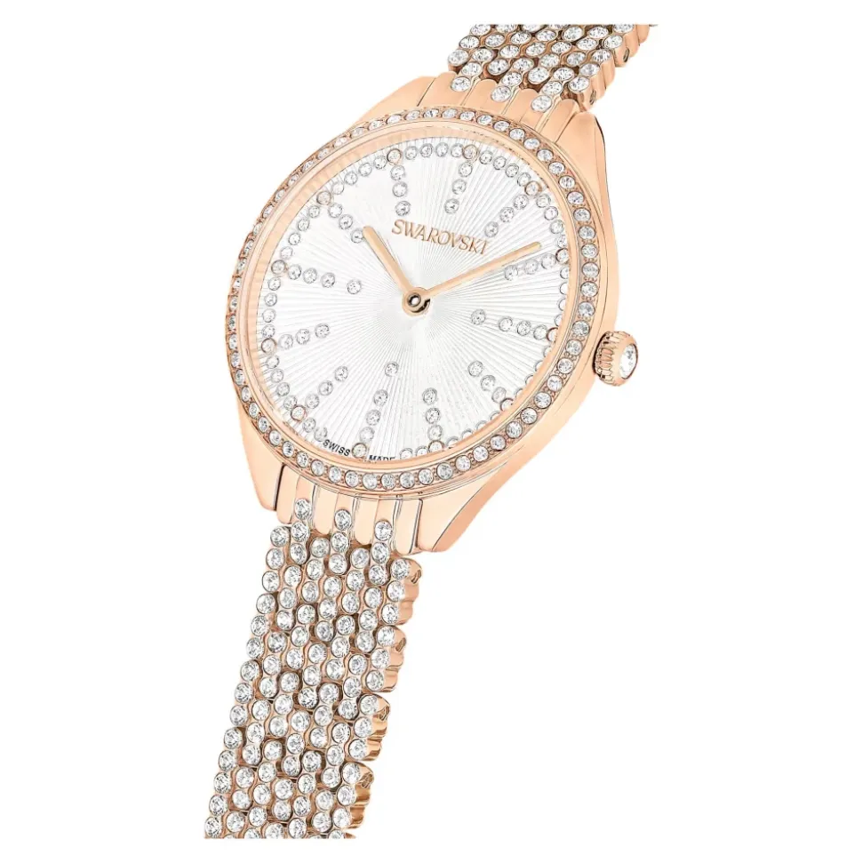 Bransoletka Attract Rose Gold Crystal