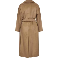 Brązowy Płaszcz z Kimono