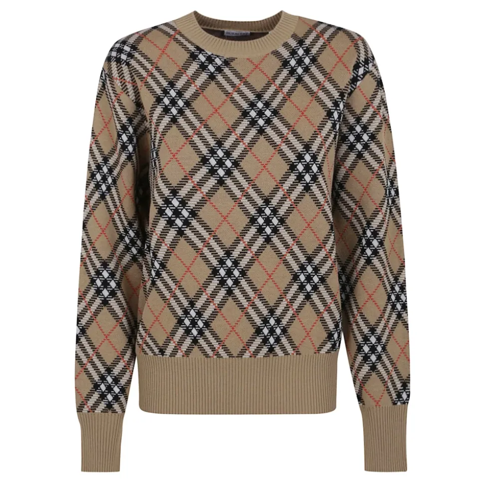 Brązowy Sweter AW25 Luksusowy Komfort