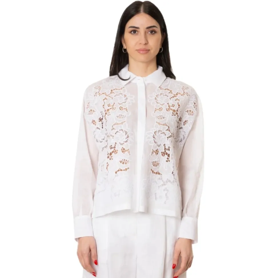 Camicia con ricami