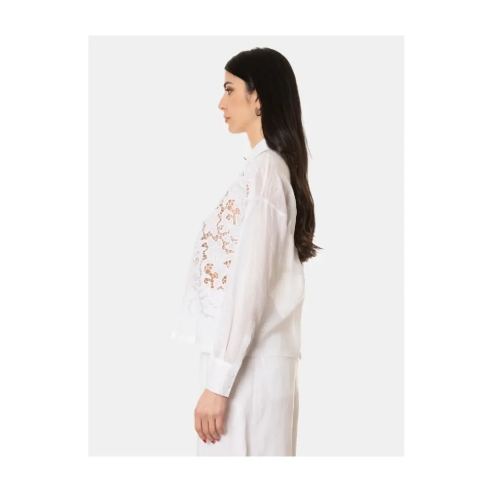 Camicia con ricami