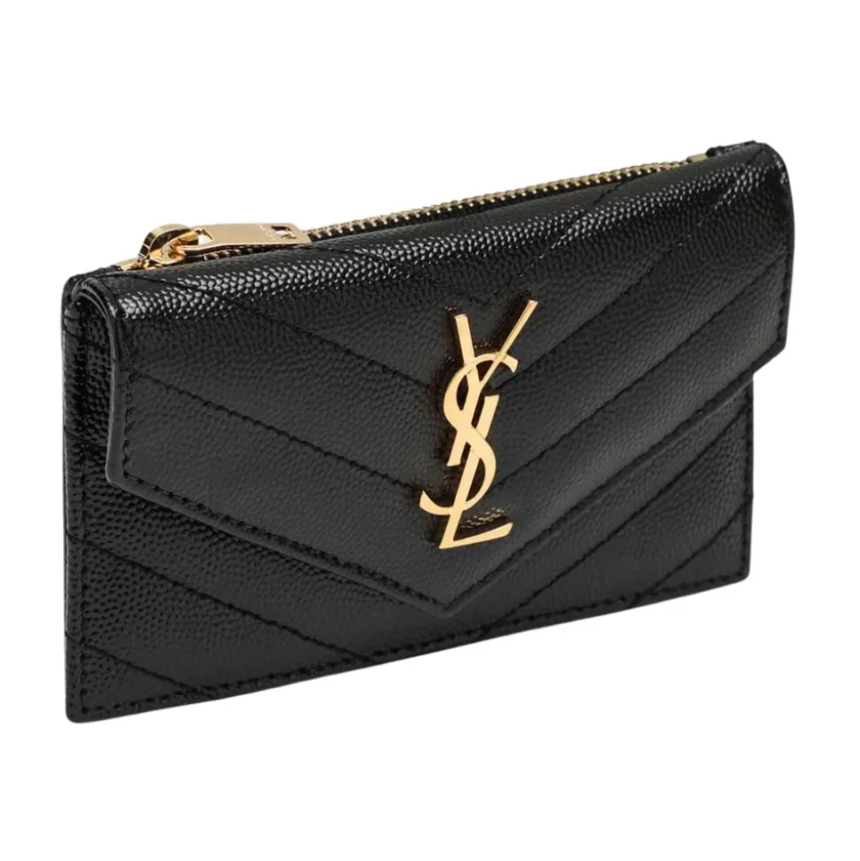 Cassandre Fragments Flap Card Case