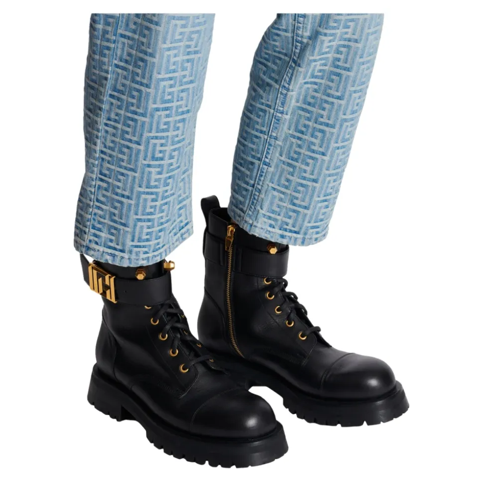 Charlie skórzane buty ranger