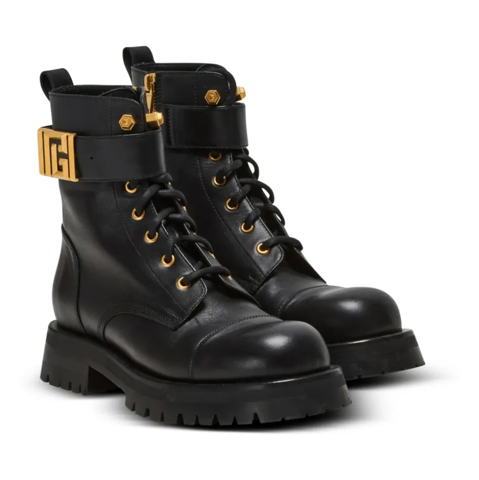 Charlie skórzane buty ranger