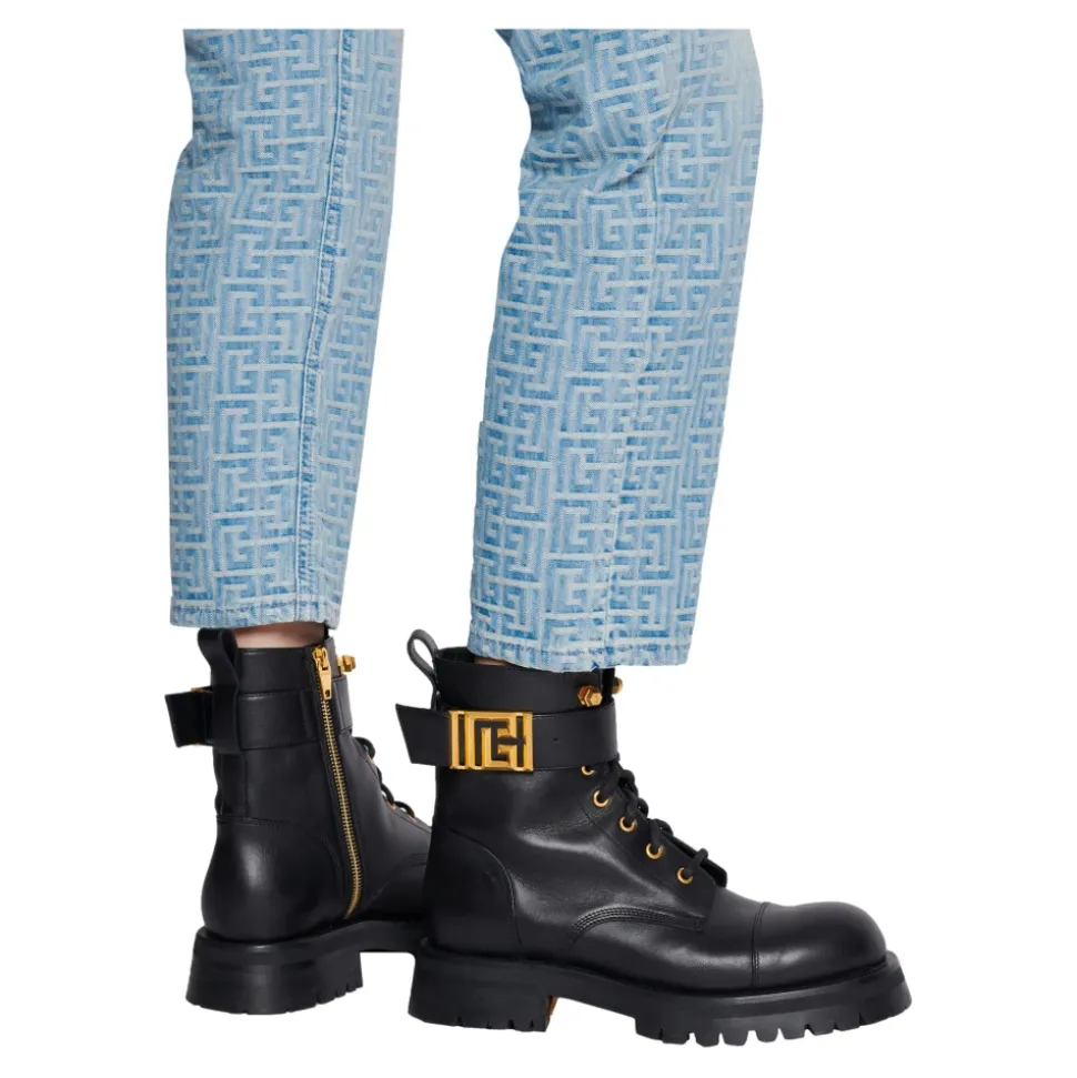 Charlie skórzane buty ranger