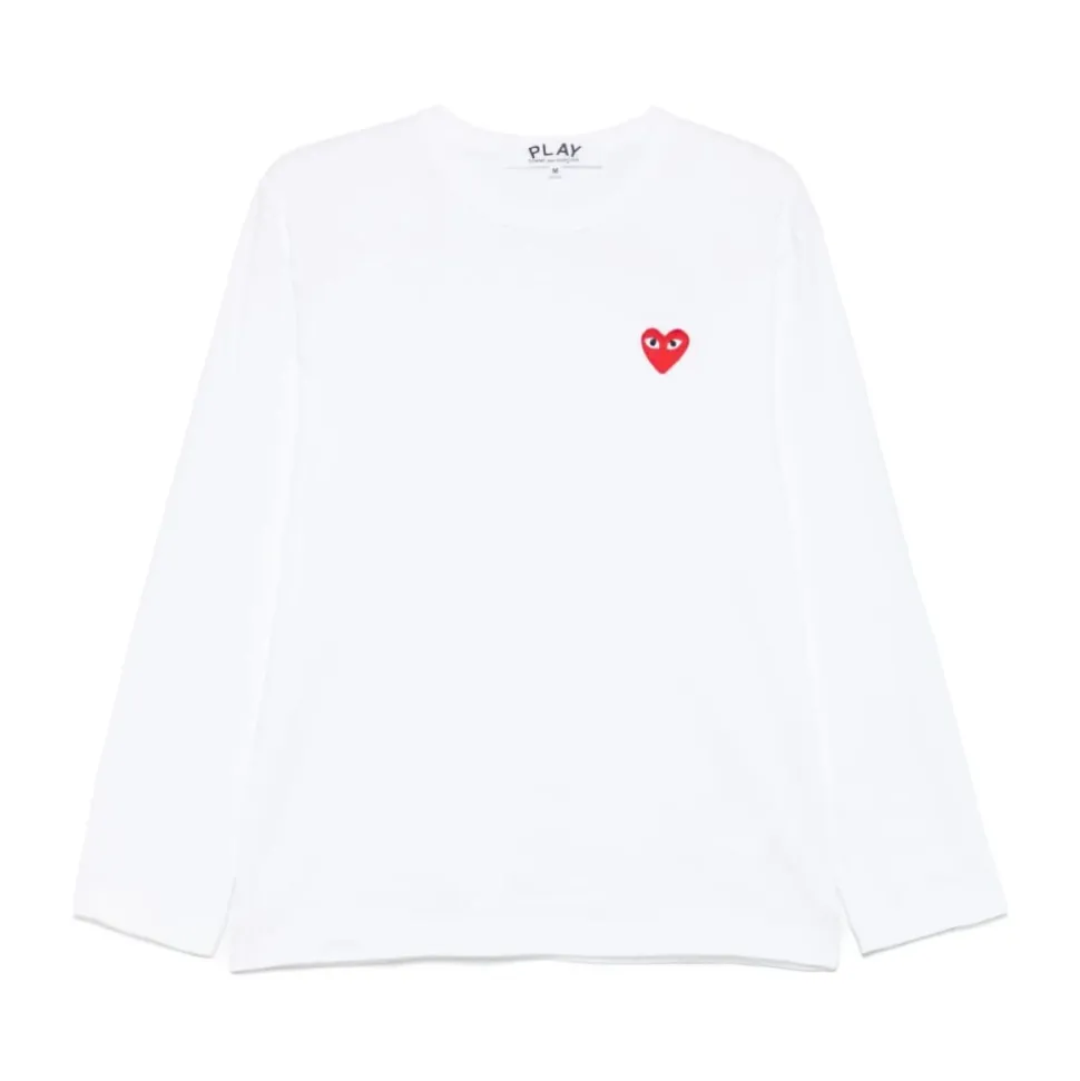 Comme des Garcons T-shirts and Polos Biały