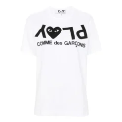 Comme des Garcons T-shirts and Polos Biały