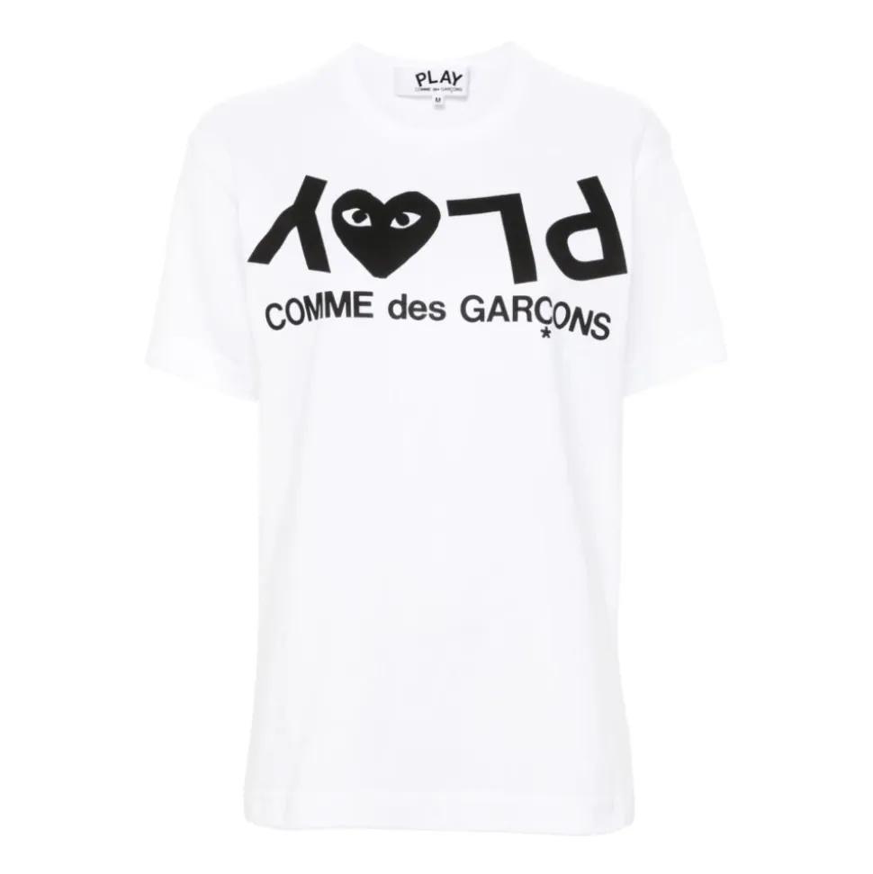 Comme des Garcons T-shirts and Polos Biały
