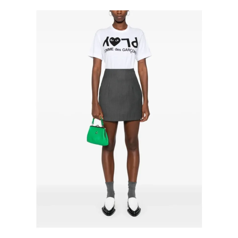 Comme des Garcons T-shirts and Polos Biały
