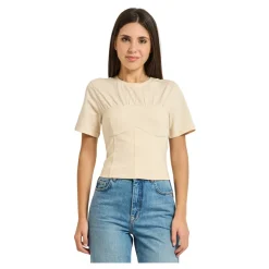 Cotton Bustier T-Shirt
