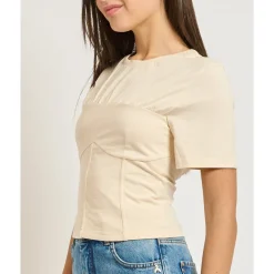 Cotton Bustier T-Shirt
