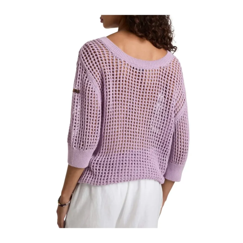 Crochet Sweater Solid