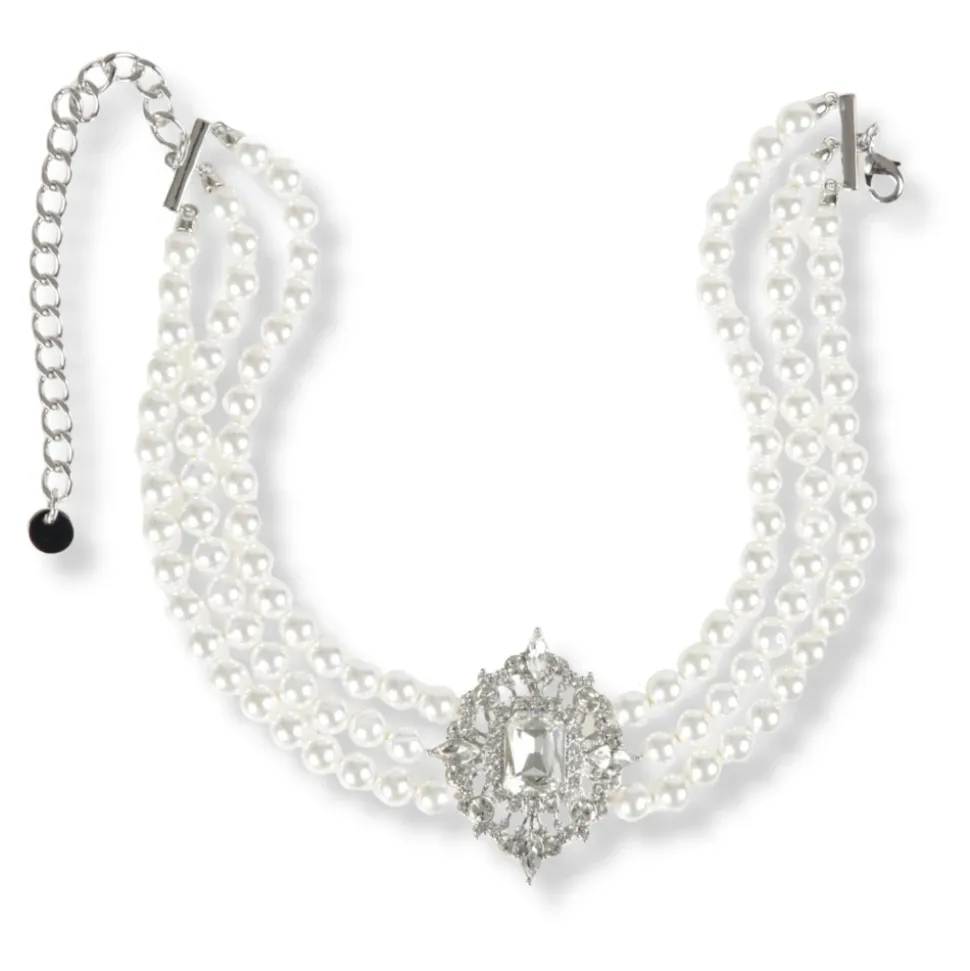 Crystal Pearl Choker
