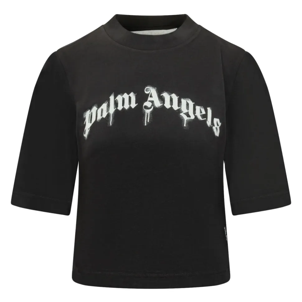 Curved Logo Boxy T-Shirt
