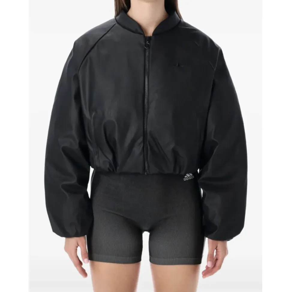 Czarna Kurtka Bomber