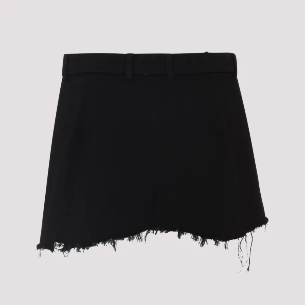 Czarna Spódnica z Wełny AW25
