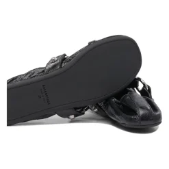 Czarne Baletki Eleganckie Wygodne Buty