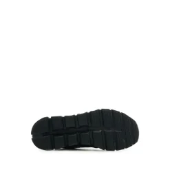 Czarne Buty Chunky z Logo