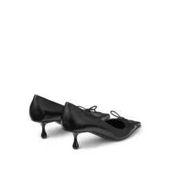 Czarne eleganckie damskie szpilki