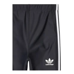 Czarne legginsy sportowe z 3 paskami