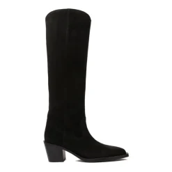 Czarne Tate Western Buty