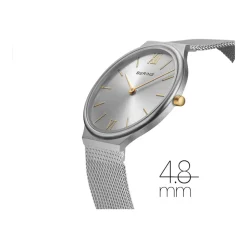 Damski Zegarek Bransoletka Ultra Slim Srebrny Wyprzedaż 18434-010